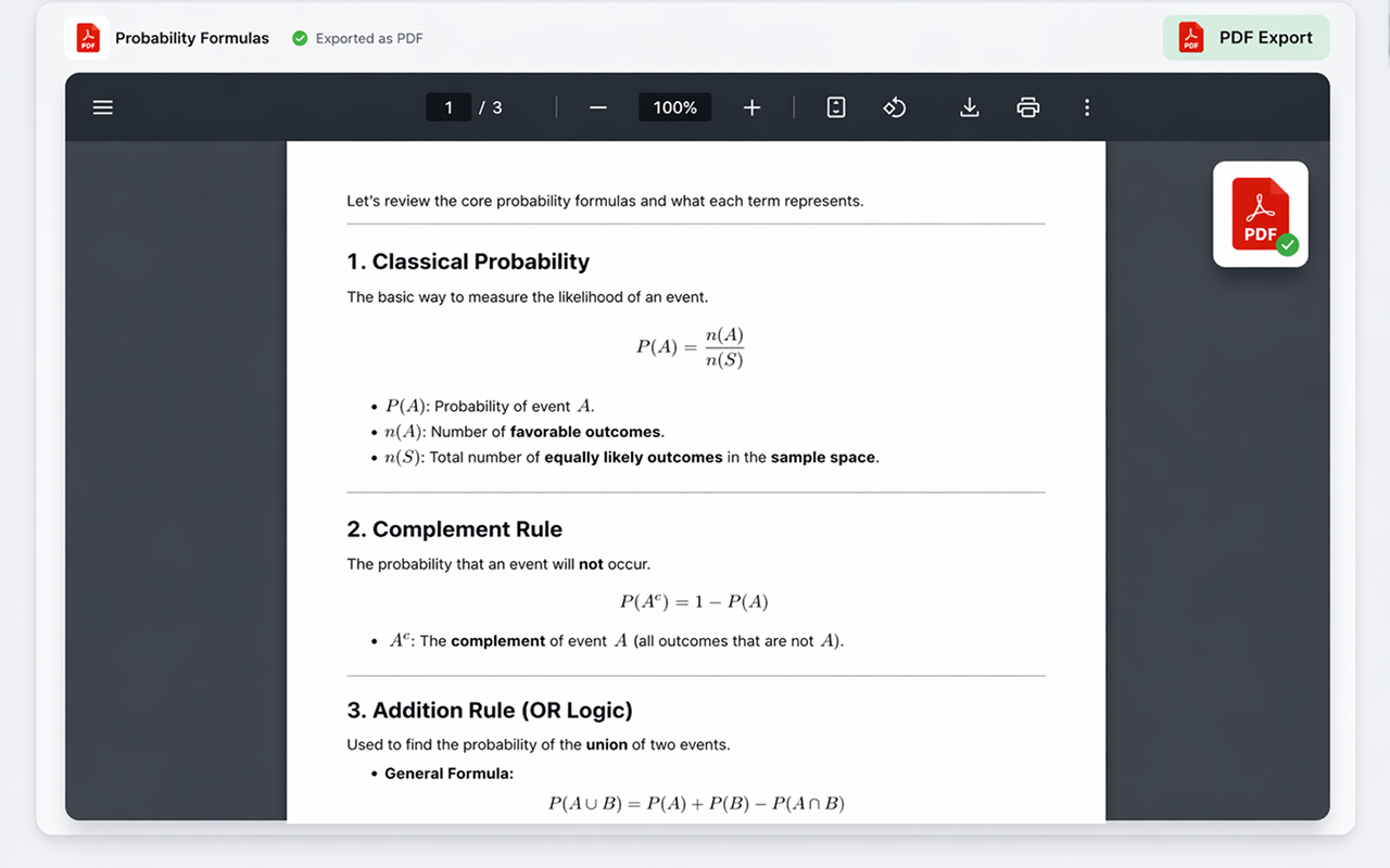 Export Perplexity thread as PDF